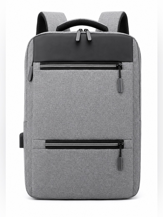 Other - Grey Men's Laptop Backpack